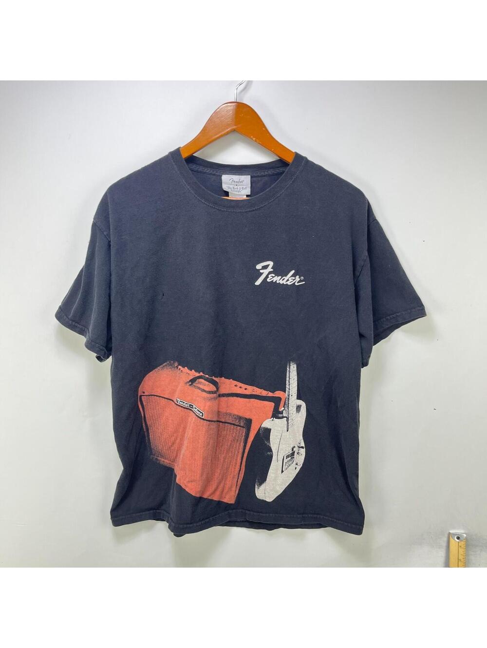 Vintage Fender Guitar Faded T Shirt Large